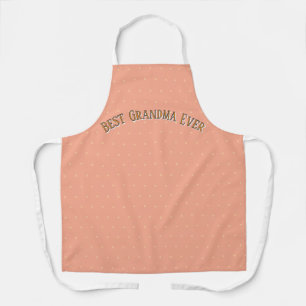 Personalised Pastel Baking Apron - Custom Name