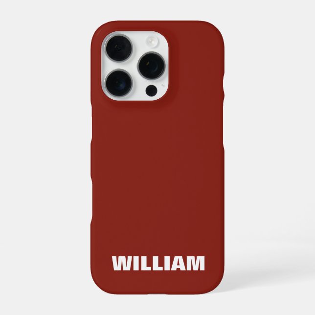 Personalised Pastel GRAY iPhone Case with Custom (Back)