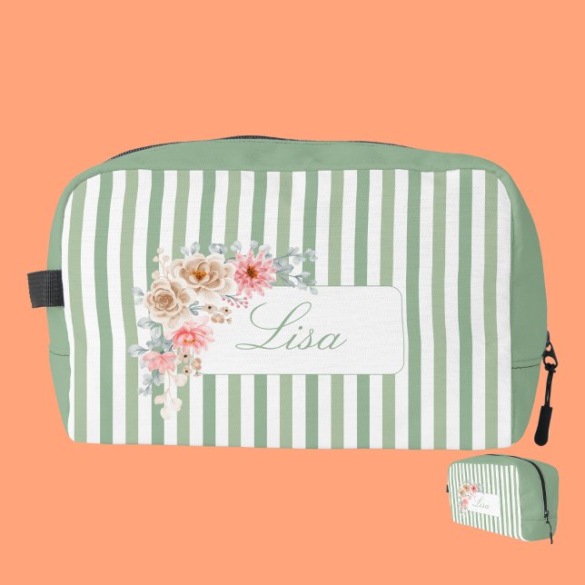 Personalised Pastel Green Cosmetic Bag (Creator Uploaded)