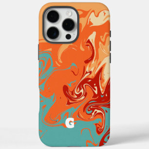 Personalised Pastel Marbel Cute Aesthetic iPhone 16 Pro Max Case