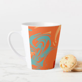 Personalised Pastel Marbel Cute Aesthetic Latte Mug