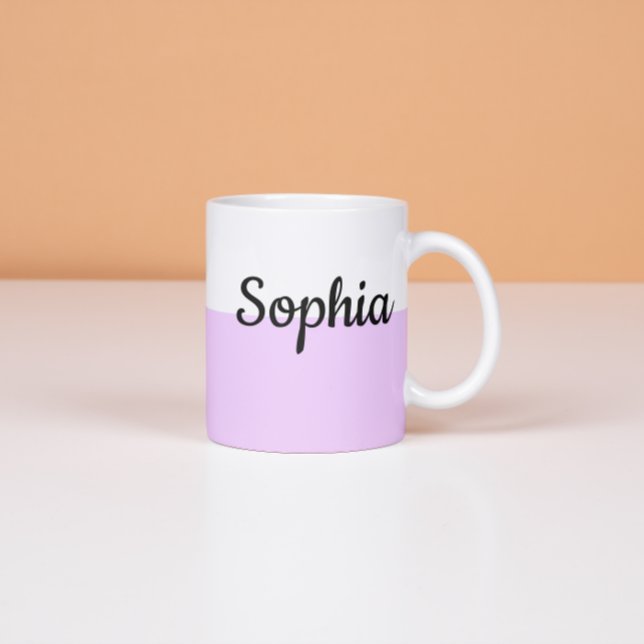 Personalised Pastel Name Mug Custom Coffe Cup gift (Creator Uploaded)