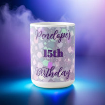 Personalised Pastel Shimmer Birthday Celebration