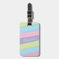 Personalised Pastel Stripes