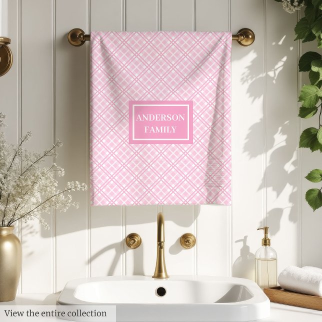 Personalised Pastel Towel Set Chic Minimalist Look (Personalized Pastel Towel Set Chic Minimalist Look)