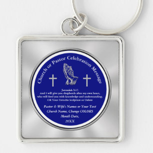 Personalised Pastor Appreciation Gift Ideas Key Ring