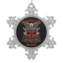 Personalised Patriotic American Veteran 