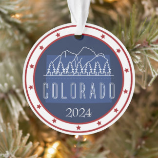 Personalised Patriotic Christmas Ornament – USA 