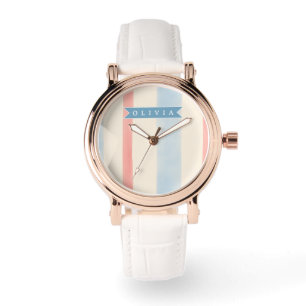 Personalised Patriotic Memorial Day 4th of July Watch