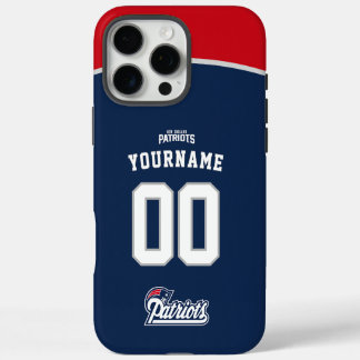 Personalised Patriots Jersey American Football iPhone 16 Pro Max Case