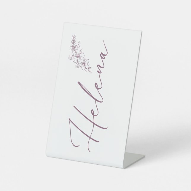 Personalised Pedestal Sign (Front)