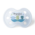 Personalised "Peek a Boo Monsters" Pacifier Cute