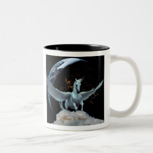 Personalised Pegasus and Planets Coffee Mug