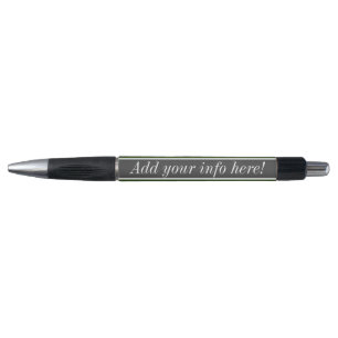 Personalised pen