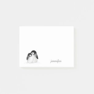 Personalised Penguin Post-it® Notes
