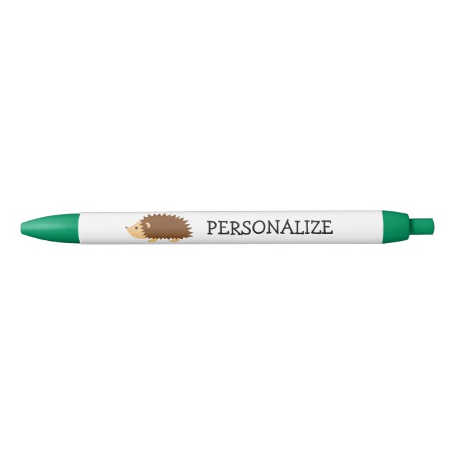 Personalised pens for kids with hedgehog design (Front)