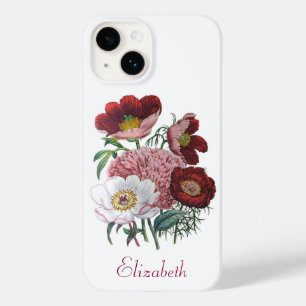 Personalised Peonies  Case-Mate iPhone 14 Case
