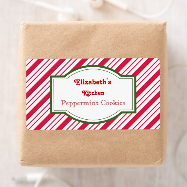 Personalised Peppermint Labels (Insitu)