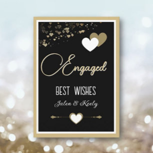 Personalised! Perfect Couples Engagement Card