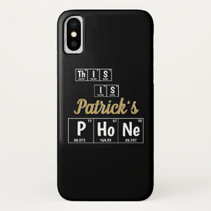 Personalised Periodic Table of Elements Chemistry  Case-Mate iPhone Case
