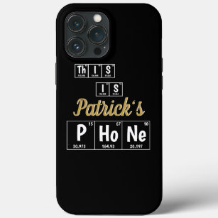 Personalised Periodic Table of Elements Chemistry  iPhone 13 Pro Max Case