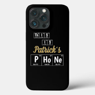 Personalised Periodic Table of Elements Chemistry  iPhone 13 Pro Case