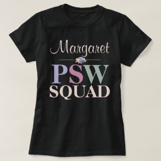 Personalised Personal Support Worker Team Gift T-Shirt