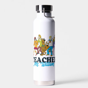 Personalised   Personalised   Whole Gang Teacher Water Bottle