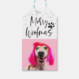 Personalised Pet 2 Photo Christmas Holiday Gift Tags