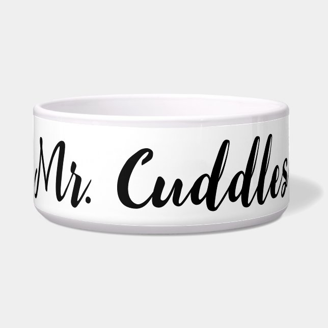Personalised Pet Bowl (Front)