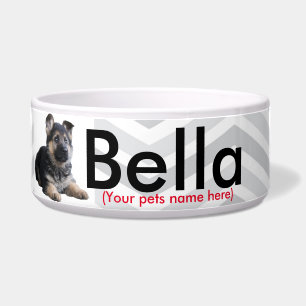 Personalised Pet Bowl/German Shepard