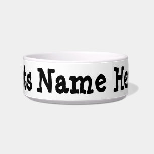 Personalised Pet Bowl (Medium)