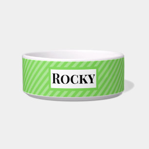 Personalised Pet Bowl with Custom Name