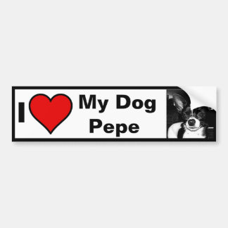Personalised Pet Bumper Sticker