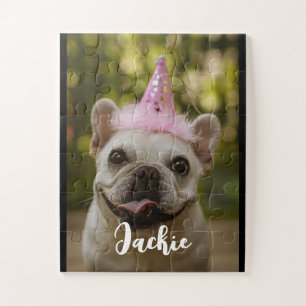 Personalised pet dog Jigsaw Puzzle