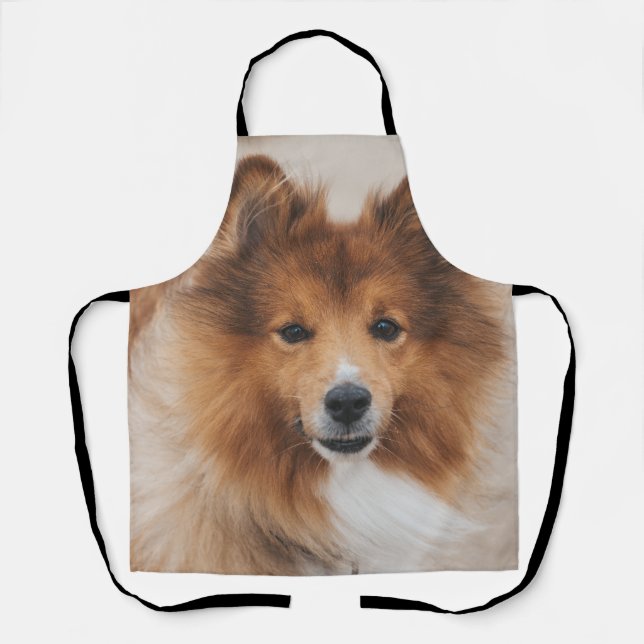 Personalised Pet Dog Lover Photo Apron (Front)