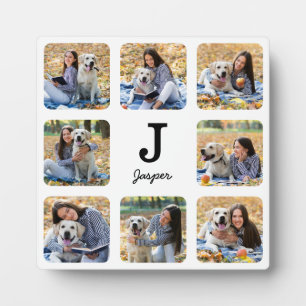 Personalised Pet Dog Lover Photo Collage Plaque