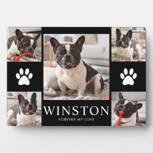 Personalised Pet Dog Memorial Photo Keepsake Plaque