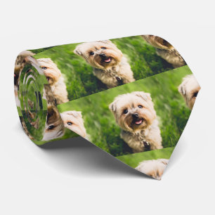 Personalised Pet Dog Photo Tie