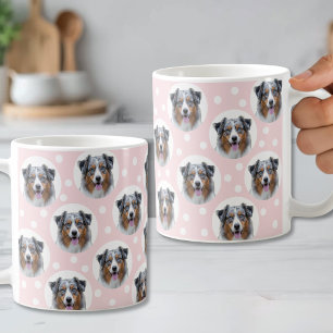 Personalised Pet Face Custom Dog Photo Coffee Mug
