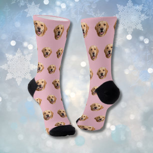 Personalised Pet Face Photo Socks