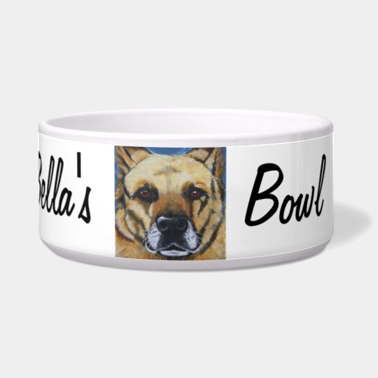personalized dog food bowls