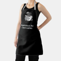 Personalised Pet Groomer Puppy Washtub Apron