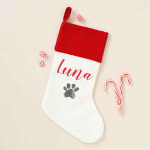 Personalised Pet Holiday Christmas Stocking