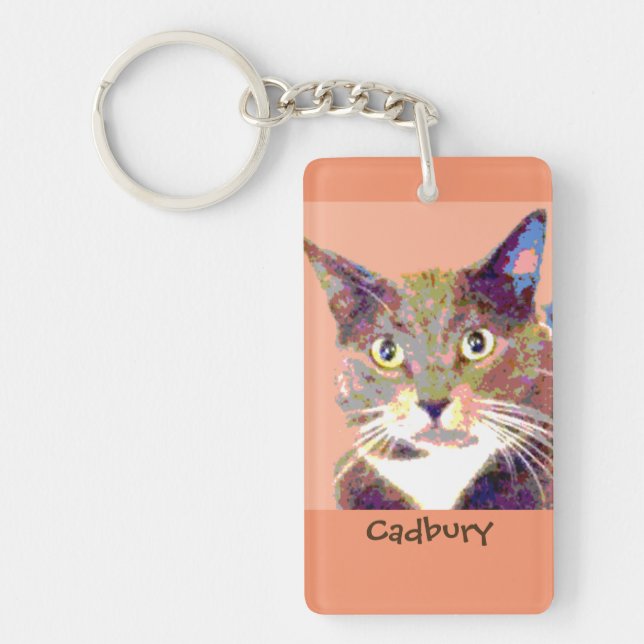 Personalised Pet Keychain (Front)