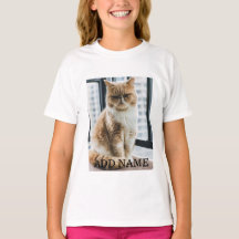 personalised pet kids t-shirt create your own