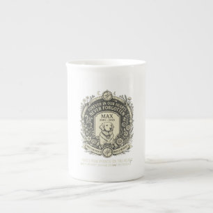 Personalised Pet Loss Coffee Bone China Mug