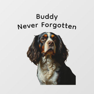 Personalised Pet memorial