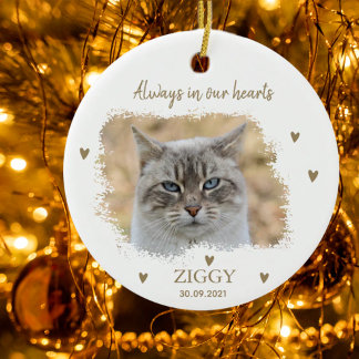 Personalised Pet Memorial Ceramic Ornament