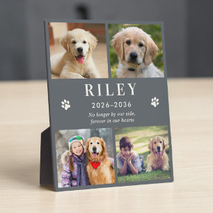 Personalised Pet Memorial Photo Collage Plaque